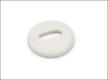 Botones lavables del PPS RFID del lavadero de la etiqueta de Monza 4QT del hotel de la gestión simbólica blanca del paño
