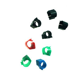 Forma colorida del círculo de la prenda impermeable de la etiqueta del anillo de la paloma del plástico TK4100 LF RFID del ABS