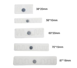 Etiquetas pasivas de la ropa de la frecuencia ultraelevada Rfid, etiquetas inteligentes lavables tejidas del lavadero de la frecuencia ultraelevada