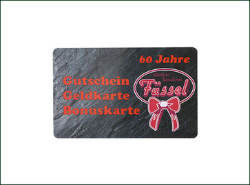 Materiales personalizados E - sistema de tarjeta ISO9001 del PVC del chorro de tinta RFID Smart Card