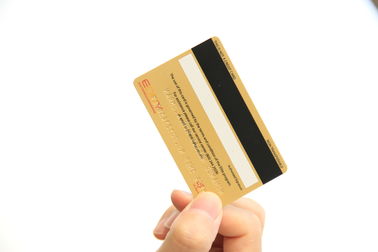 La tarjeta negra plástica de la raya magnética de la lealtad HICO con la impresión modifica tamaño para requisitos particulares