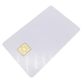 Contacto CR80 RFID del ISO 7816 Smart Card con la tarjeta de microprocesador de SLE4442 FM4442