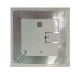 13.56MHz mojaron las etiquetas engomadas ISO15693  SLIX del embutido del RFID para la superficie lisa de la biblioteca