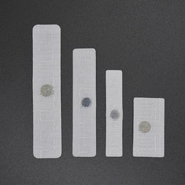 etiqueta del lavadero de la materia textil de 860-960MHz RFID, etiquetas flexibles tejidas frecuencia ultraelevada para el seguimiento de las hojas del hotel