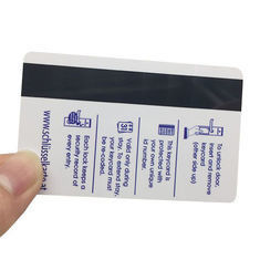 Llaves electrónicas del Pvc  S50 Chip Silkscreen Print Rfid Hotel