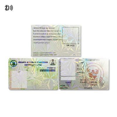 Tarjeta de Negocios con Impresión Personalizada UV en Relieve con NFC NTAG213 NTAG215 NTAG216