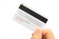 La tarjeta negra plástica de la raya magnética de la lealtad HICO con la impresión modifica tamaño para requisitos particulares