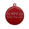 Etiqueta, QR Code y URL del disco de NFC NFC213 RFID del HF codificando la etiqueta del animal doméstico del RFID