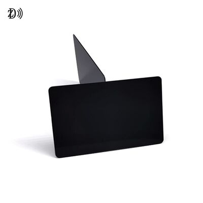 Tarjeta negra mate imprimible 13.56Mhz MIFARE DESFire EV1/2/3 Tarjeta negra NFC RFID de plástico