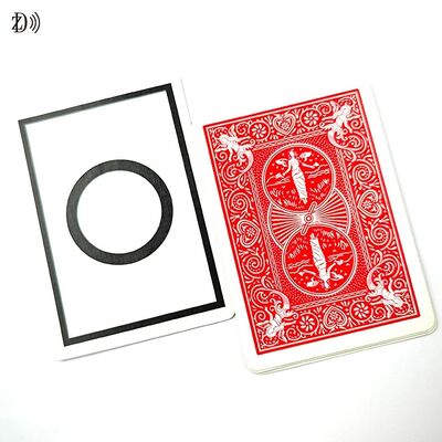 Mazo de cartas de póker de plástico PVC 100% impermeable personalizado de fábrica, juego de cartas de póker estándar