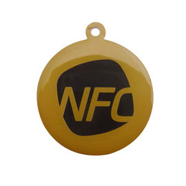 Protector de entrada Micro etiquetas RFID NFC programable NFC215 etiqueta RFID epoxi