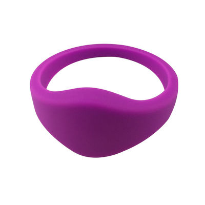 Chip RFID de silicona EV1 2K 4K 8K Brazalete de pulsera para el pago Hospital del parque acuático
