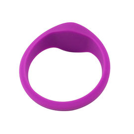 Apariencia colorida Brazalete con chip RFID 2K 4K 8K Memoria Frecuencia 13.56MHz